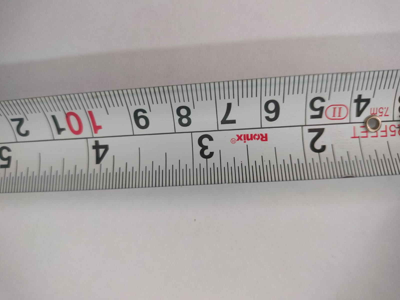 Ronix 7.5m Steel Tape High Quality German Brand(both ft/mtr)